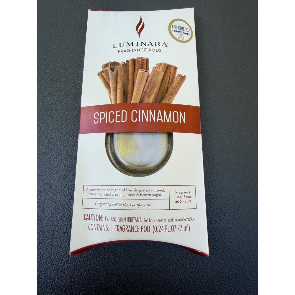 Luminara Fragrance Pod Spiced Cinnamon 200 Hour Diffuser Refill 0.24 fl oz 7ml